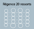 Régence 20 ressorts