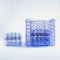 Le cube bleu avec repose-pied